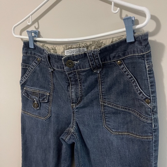 Vintage Y2K Point Zero Nicole Benisti Capri Jeans Size 6 - Picture 2 of 6